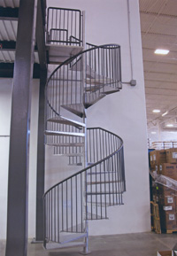Fairplay spiral stairs