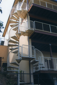 Borges spiral stairs
