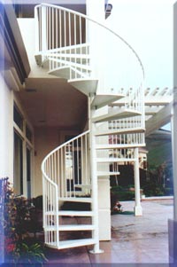 Danville spiral stairs
